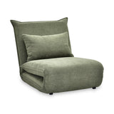 Grayson Single Sofa Bed Olive from Roseland Furniture