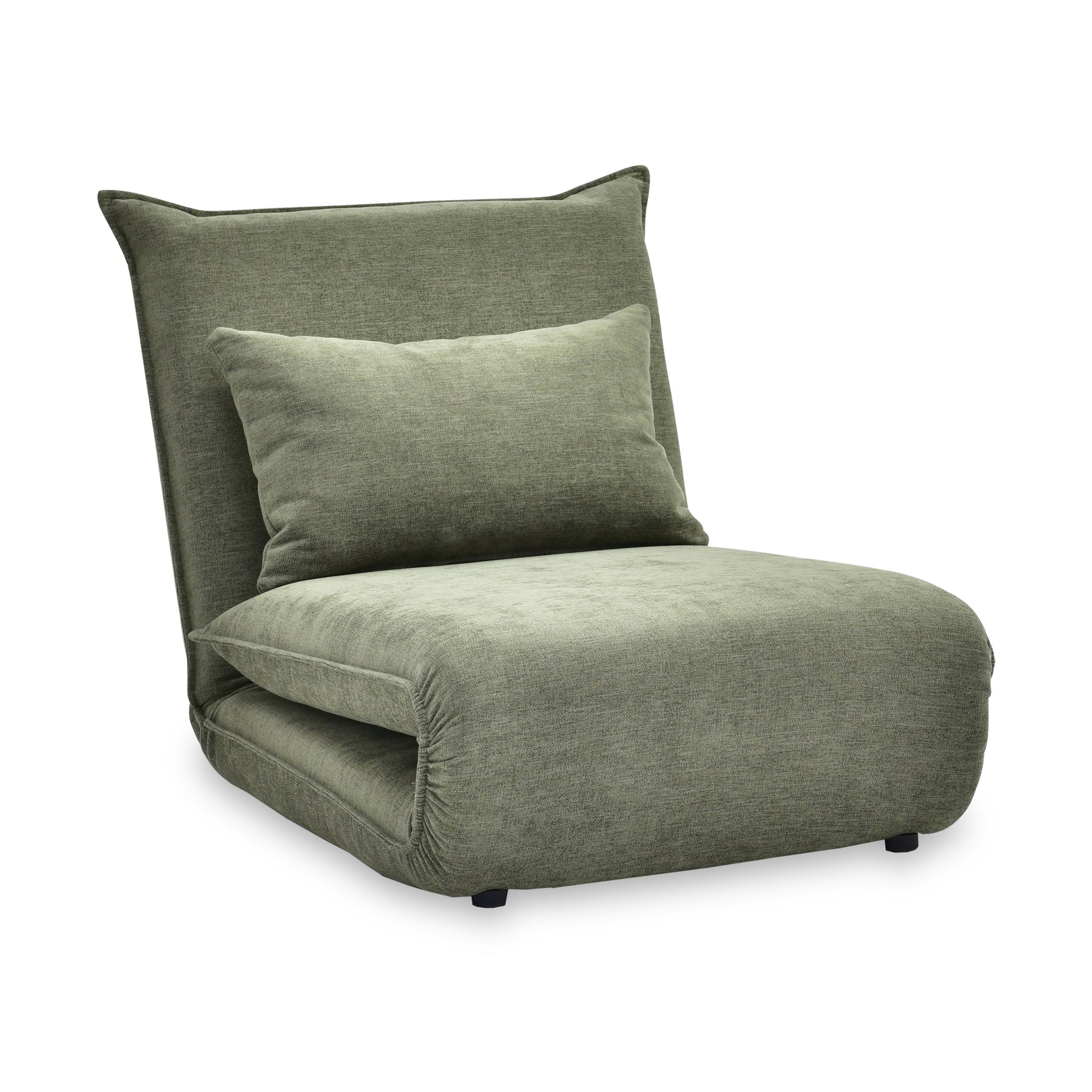 Grayson Single Sofa Bed Olive from Roseland Furniture