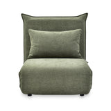 Grayson Single Sofa Bed Olive from Roseland Furniture