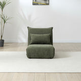 Grayson Single Sofa Bed Olive from Roseland Furniture