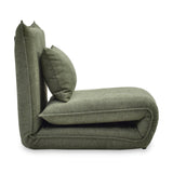 Grayson Single Sofa Bed Olive from Roseland Furniture