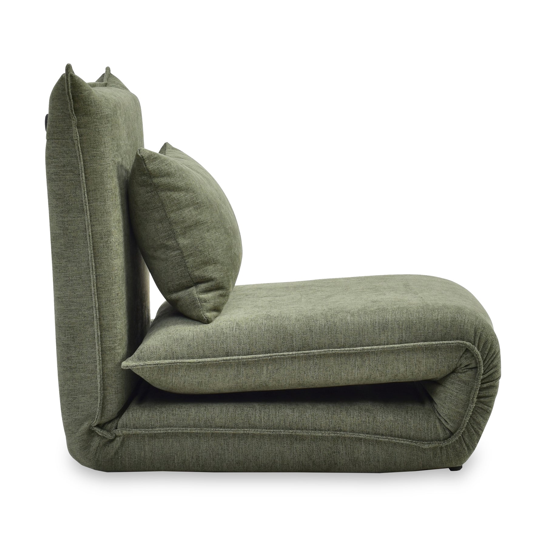 Grayson Single Sofa Bed Olive from Roseland Furniture