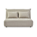 Grayson Double Sofa Bed Taupe from Roseland Furniture