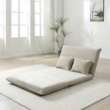 Grayson Double Sofa Bed Taupe from Roseland Furniture