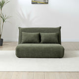 Grayson Double Sofa Bed Olive from Roseland Furniture
