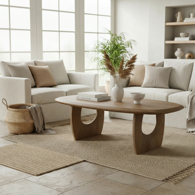 Kanso Mango Wood Coffee Table