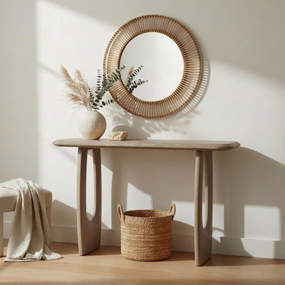 Kanso Mango Wood Console Table