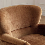 Arkwright Wingback Armchair Toffee from Roseland Furniture