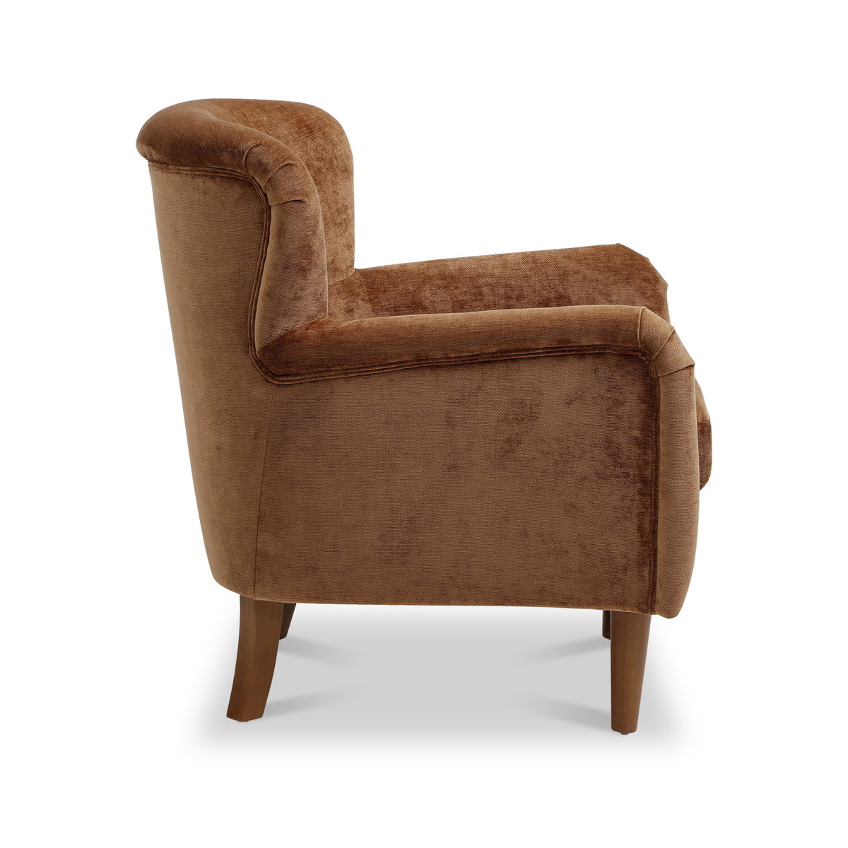 Arkwright Wingback Armchair Toffee from Roseland Furniture