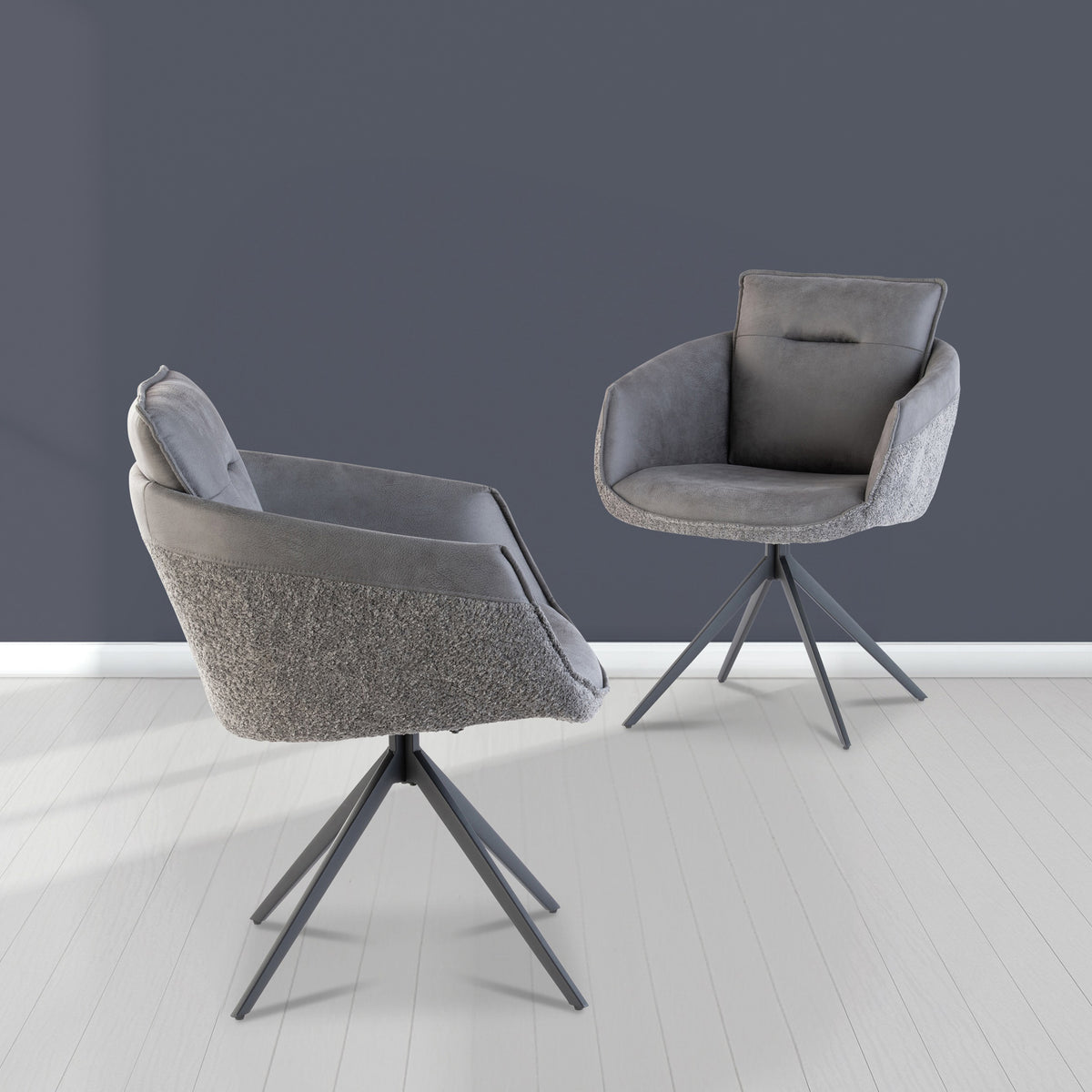 Sven-Boucle-Dining-Armchair from Roseland Furniture