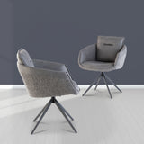 Sven-Boucle-Dining-Armchair from Roseland Furniture
