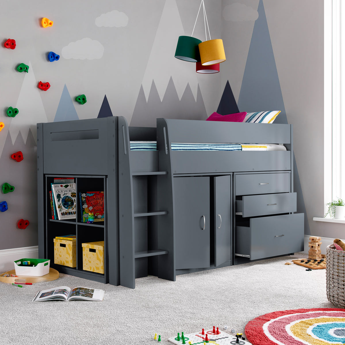 Jade Mid Sleeper Single from Roseland Furniture