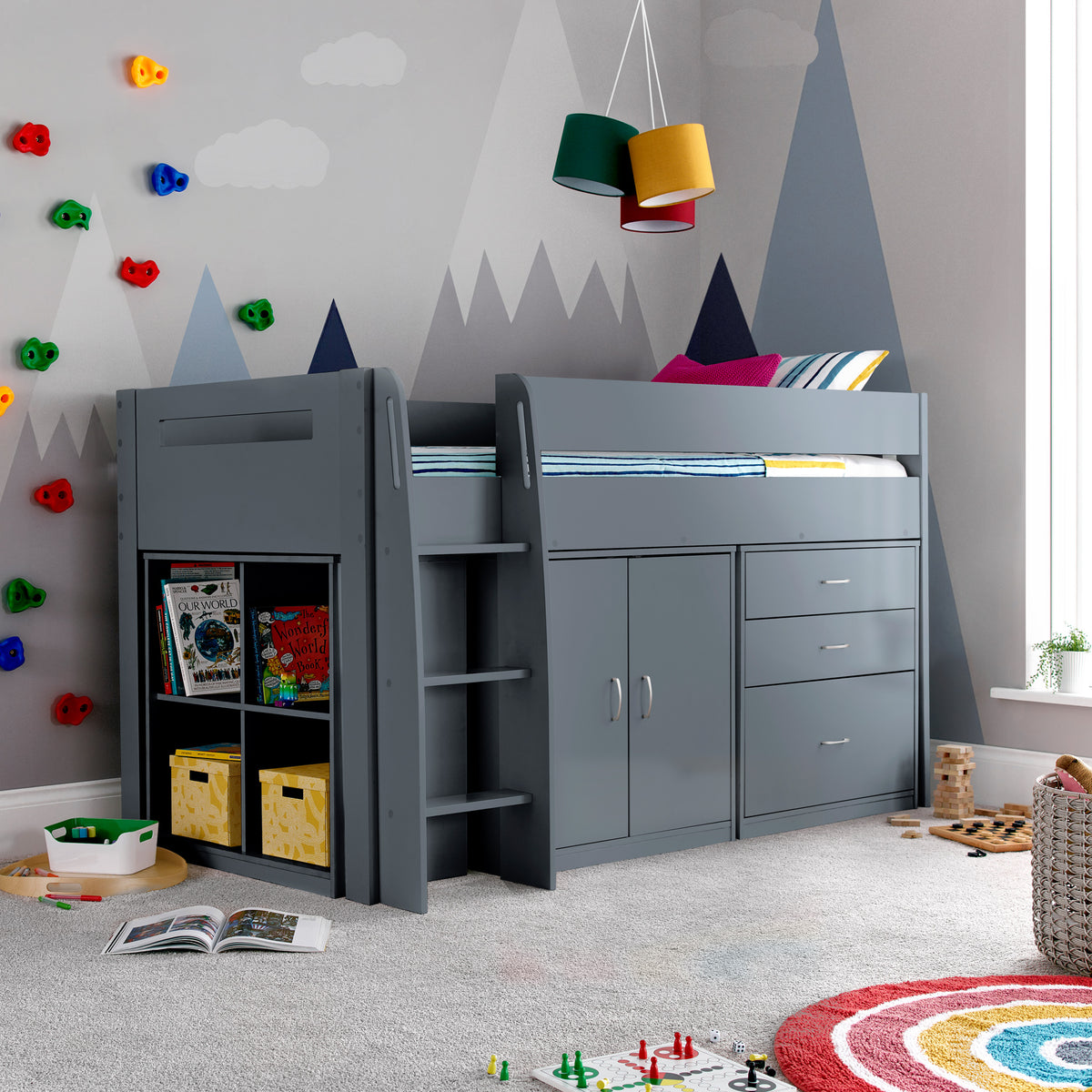 Jade Mid Sleeper Single from Roseland Furniture