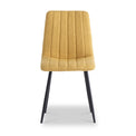 Harmon Yellow Fabric Dining Chair