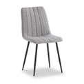 Harmon Silver Fabric Dining Chair