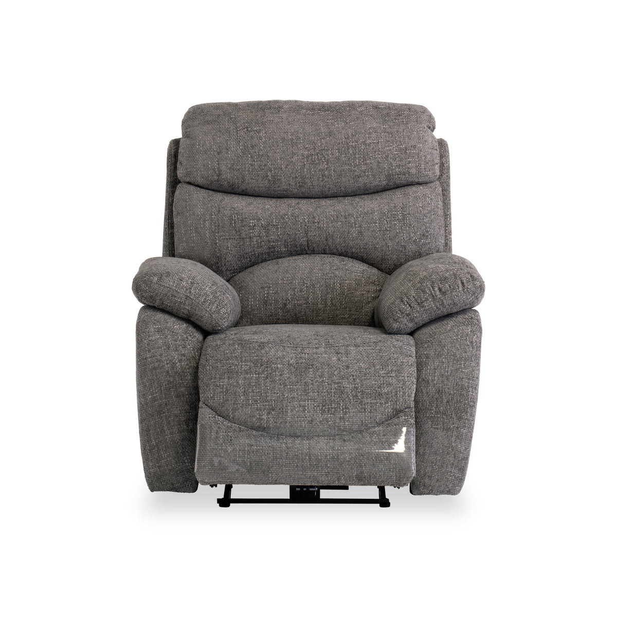 Seville Ash Fabric Electric Reclining Armchair from Roseland Furniture