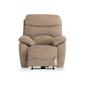 Seville Sand Fabric Electric Reclining Armchair from Roseland Furniture