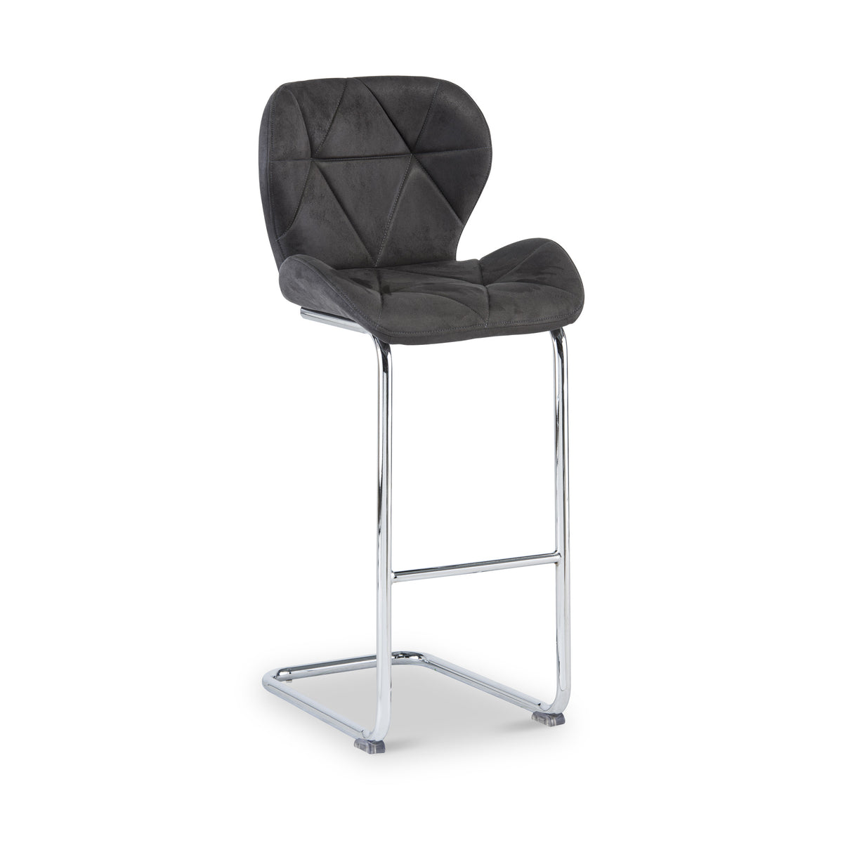 Laurie Grey Bar Stool from Roseland Furniture