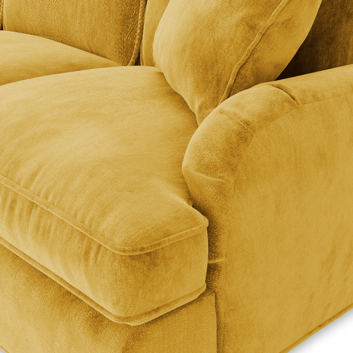 Arthur Gold 4 Seater Sofa from Roseland Furniture