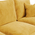 Arthur Gold Corner Sofa from Roseland Furniture