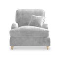 Arthur Ice Grey Armchair from Roseland Furniture