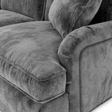 Arthur Charcoal 4 Seater Sofa from Roseland Furniture