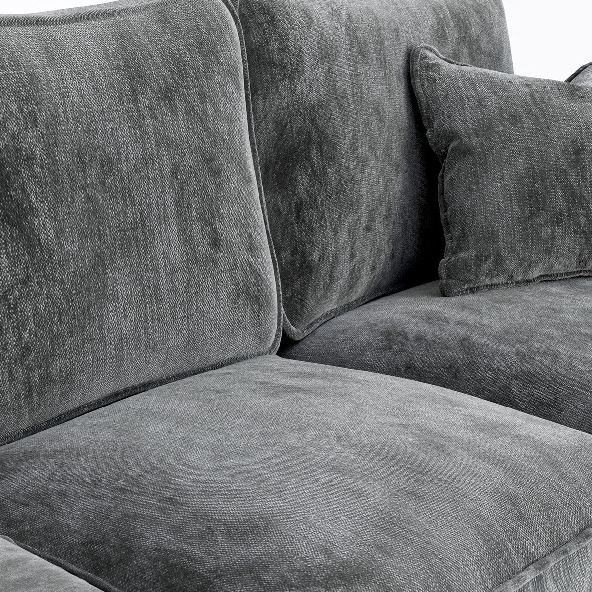 Arthur Charcoal 4 Seater Sofa from Roseland Furniture