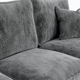 Arthur Charcoal 4 Seater Sofa from Roseland Furniture