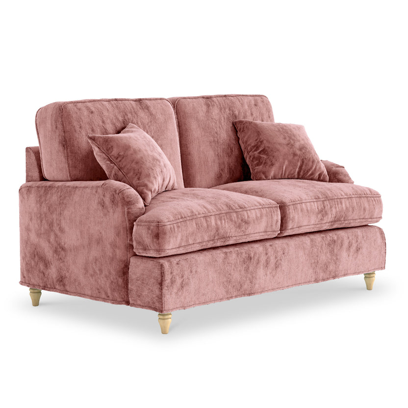 Arthur 2 Seater Sofa 8 Chenille Colours Made in the UK Roseland