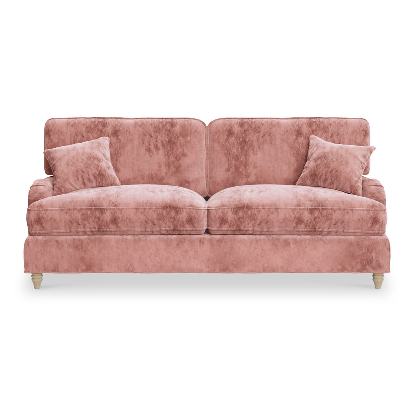 Arthur 4 Seater Sofa 8 Chenille Colours Made in the UK Roseland