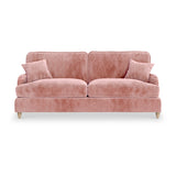 Arthur Blush Pink 4 Seater Sofa from Roseland Furniture