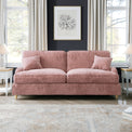 Arthur Blush Pink 4 Seater Sofa from Roseland Furniture