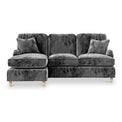 Arthur Charcoal LH Chaise Sofa from Roseland Furniture