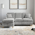 Arthur Ice Grey LH Chaise Sofa from Roseland Furniture