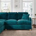 Arthur Emerald Green Corner Sofa from roseland furniture