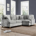 Arthur Ice Grey Corner Sofa from Roseland Furniture