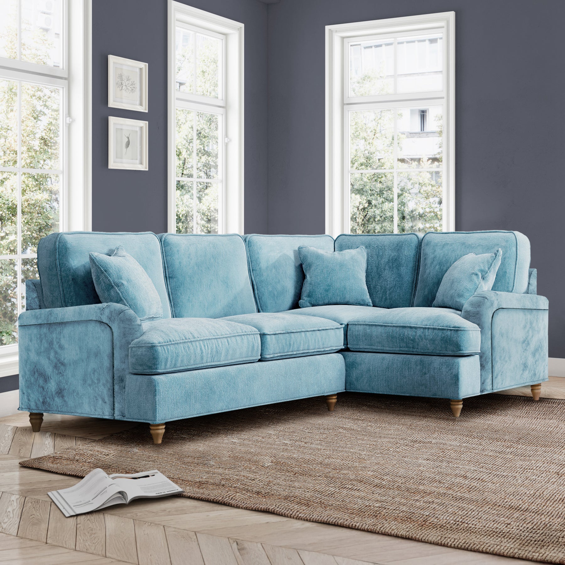 Arthur Lagoon Corner Sofa from Roseland Furniture
