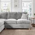Arthur Ice Grey Large Corner Sofa from Roseland Furniture