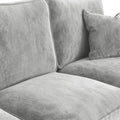 Arthur Ice Grey Corner Sofa from Roseland Furniture