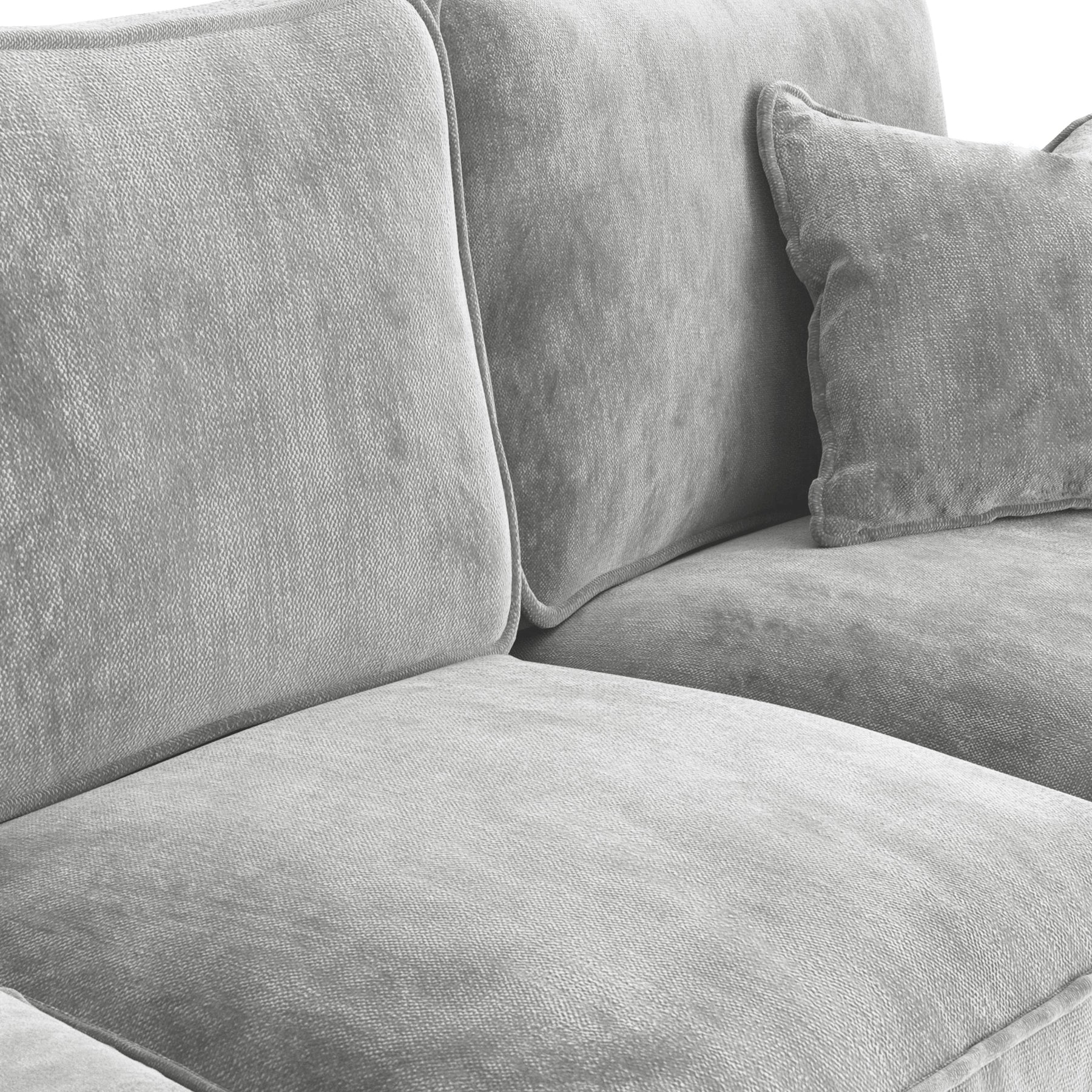 Arthur Ice Grey Corner Sofa from Roseland Furniture