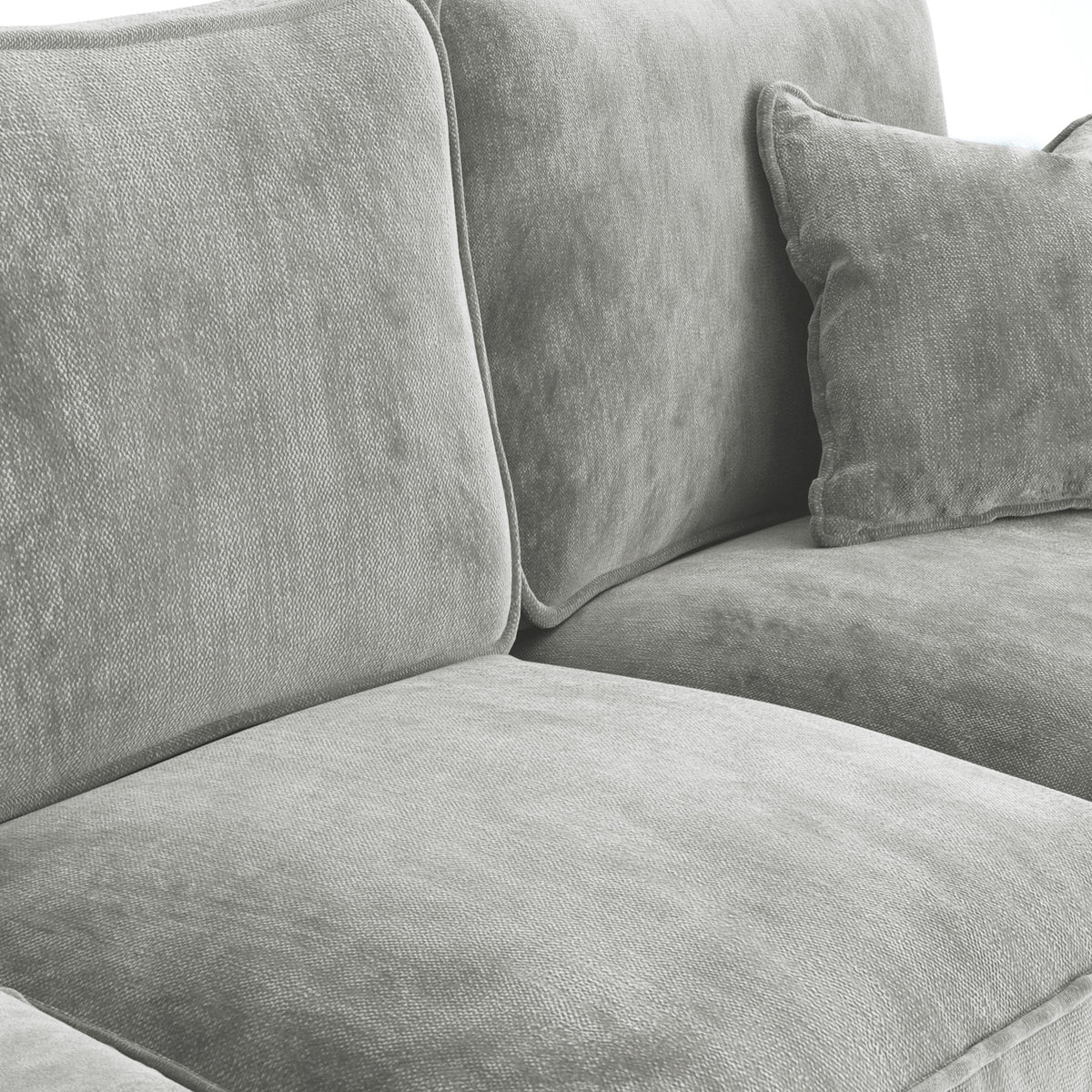 Arthur Ice Grey 4 Seater Sofa from Roseland Furniture