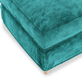 Alfie and Arthur Emerald Green Universal Footstool from Roseland Furniture