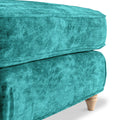 Alfie and Arthur Emerald Green Universal Footstool from Roseland Furniture