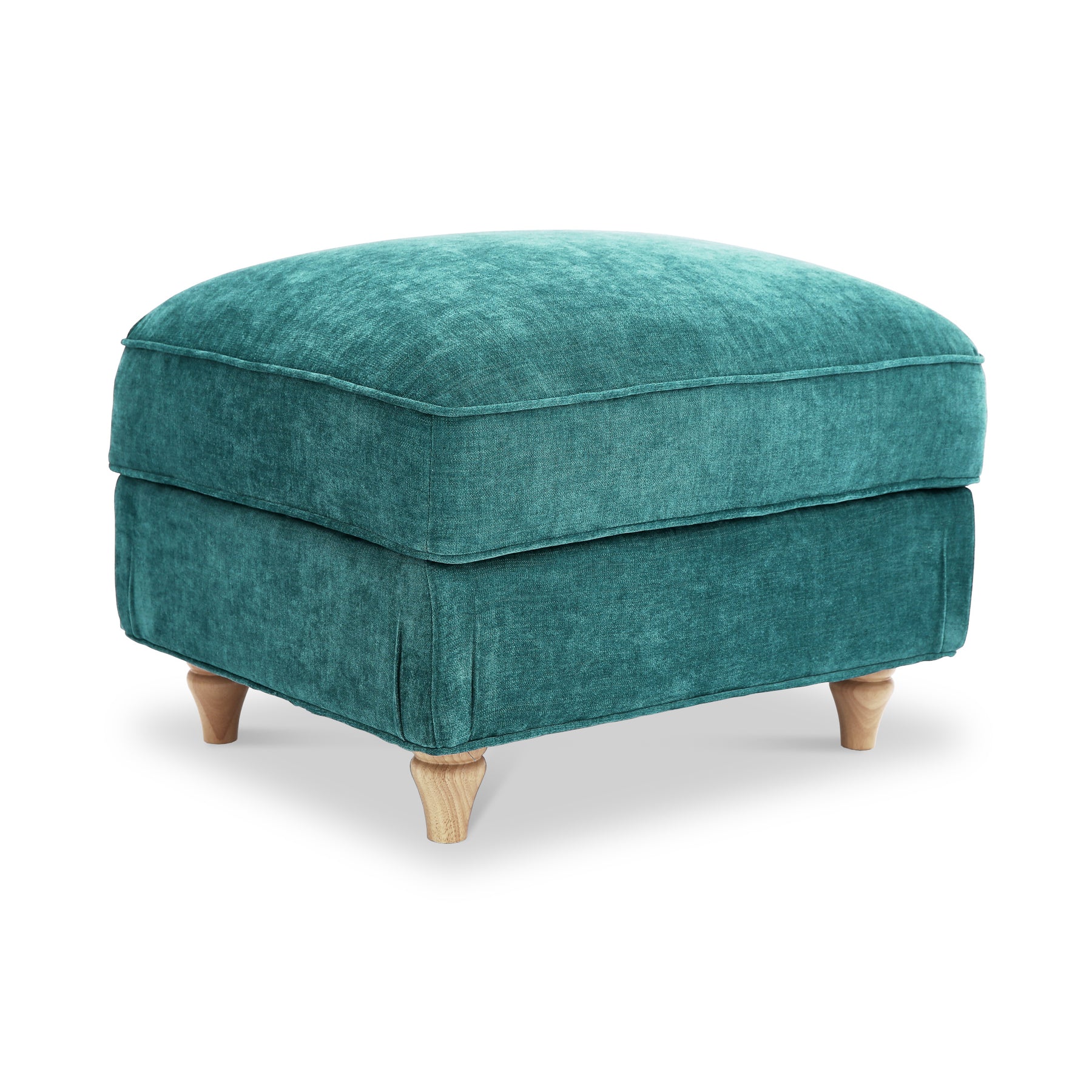 Alfie Storage Footstool Emerald from Roseland Furniture