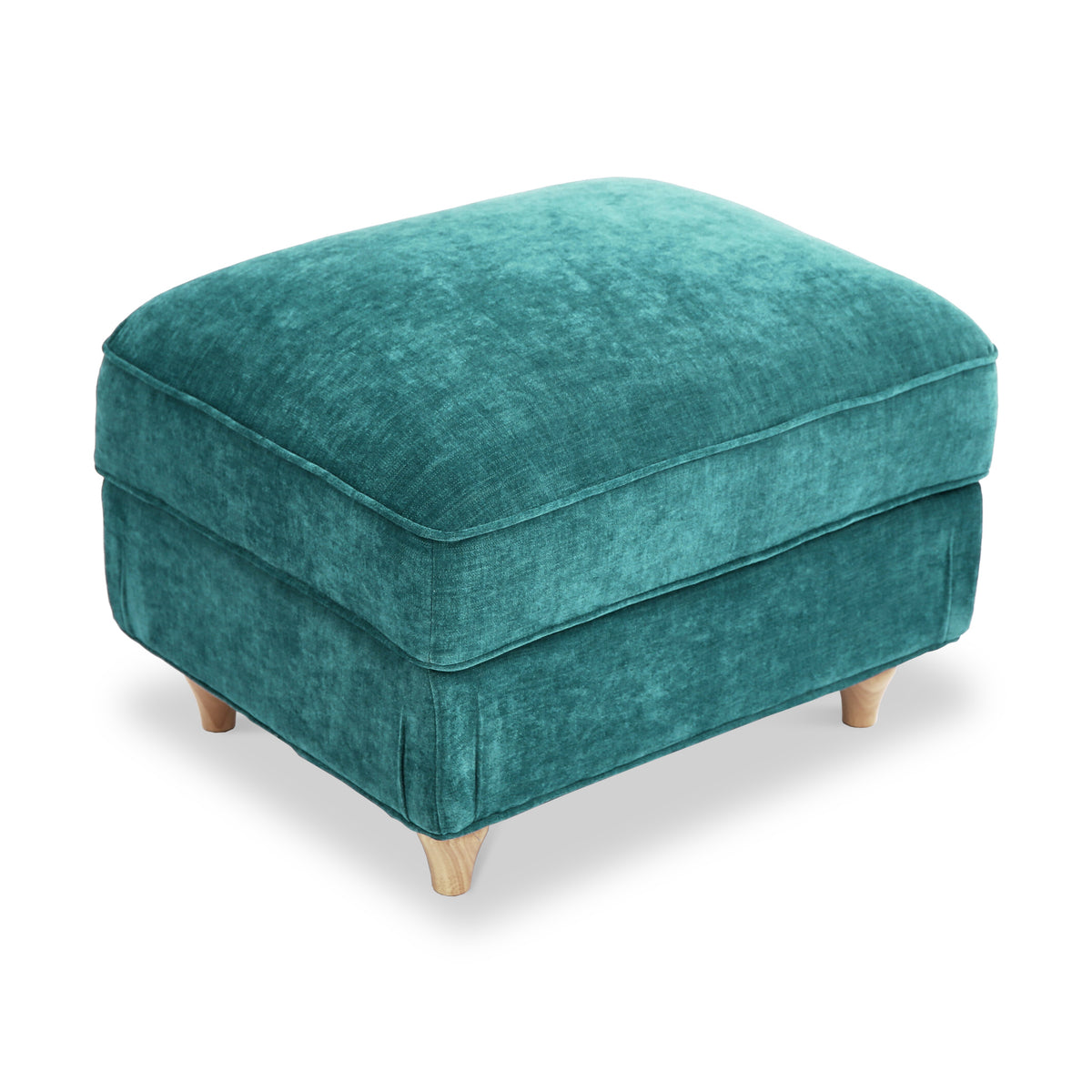 Alfie Storage Footstool Emerald from Roseland Furniture
