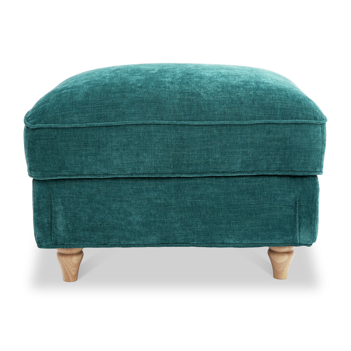 Alfie Storage Footstool Emerald from Roseland Furniture