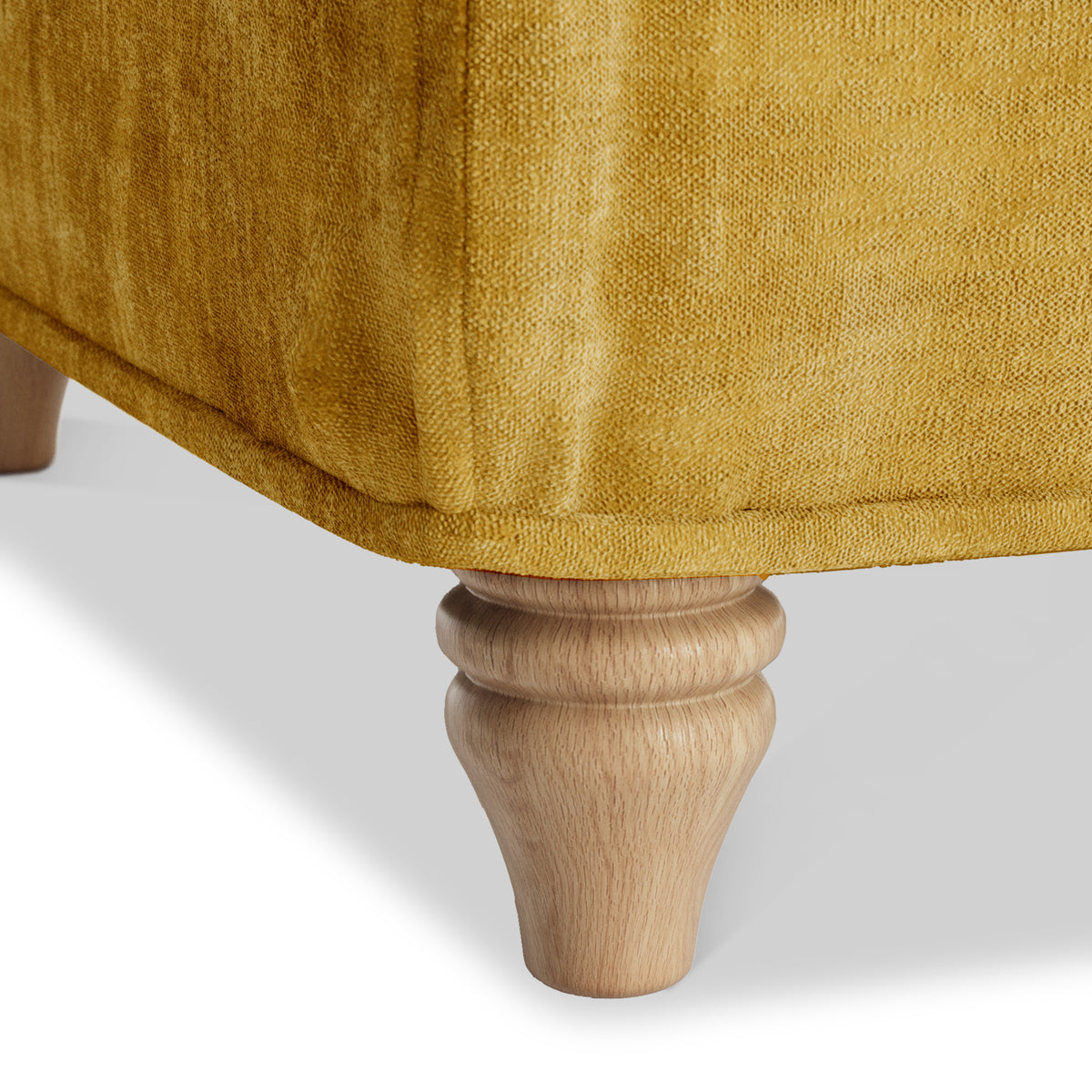 Alfie and Arthur Gold Universal Footstool from Roseland Furniture