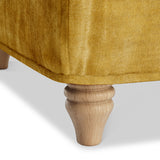Alfie and Arthur Gold Universal Footstool from Roseland Furniture