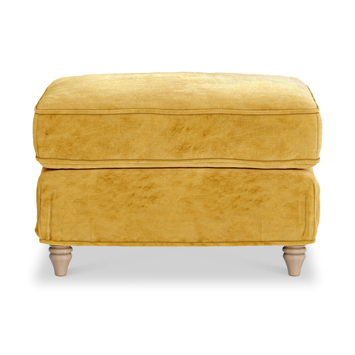 Alfie and Arthur Gold Universal Footstool from Roseland Furniture
