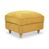 Alfie Storage Footstool Gold from Roseland Furniture